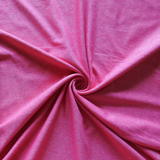 Hot Pink Satin Fabric (per yard)