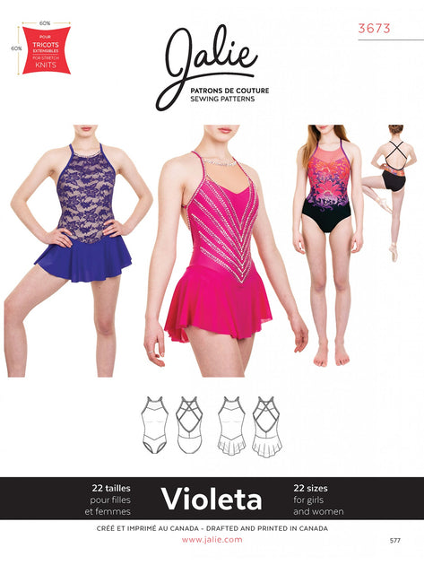 Bodysuit Sewing Pattern Leotard to Sew Dance Costumes Sewing 