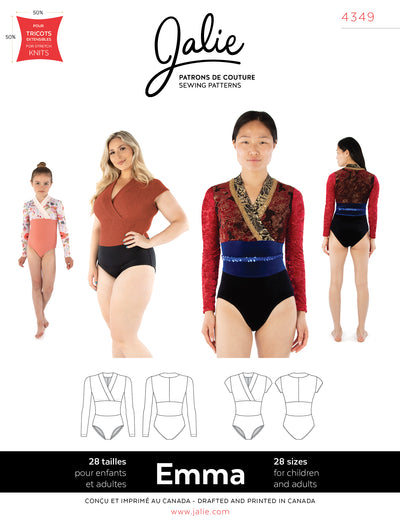 Camisole and panties - Sewing pattern Jalie 2568