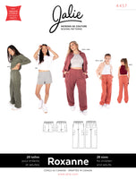 Roxanne Cargo Shorts and Sweatpants Sewing Pattern by Jalie