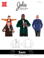 Sam Classic Fleece Jacket Sewing Pattern by Jalie