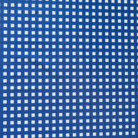 Cobalt Blue Gingham Poly Spandex Swimsuit Fabric