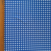 Cobalt Blue Gingham Poly Spandex Swimsuit Fabric