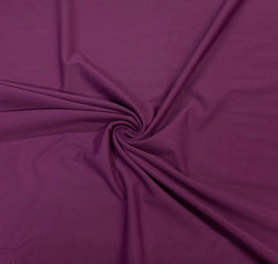 Majestic Burgundy Marl Poly Spandex Jersey Knit Fabric – The Fabric Fairy