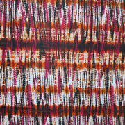 Fiery Tie Dye Poly Spandex Swimsuit Fabric