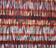 Fiery Tie Dye Poly Spandex Swimsuit Fabric