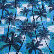 Dreamy Palms Flow Stretch Boardshort Fabric - 26" Remnant