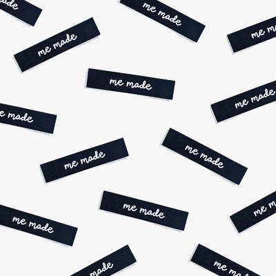 "Me Made" 6 Pack Woven Labels by Kylie and the Machine