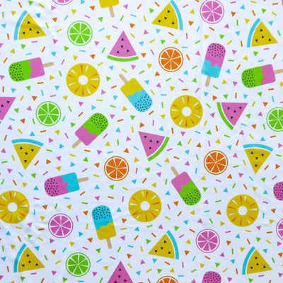Summertime Fun Poly Spandex Swimsuit Fabric