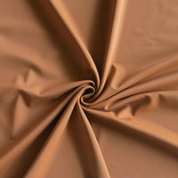 Warm Caramel Nylon Spandex Swimsuit Fabric